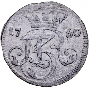 August III 1733-1763, Trojak 1760, Gdańsk.