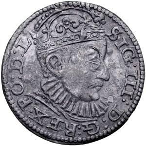 Zygmunt III 1587-1632, Trojak 1588, Ryga.