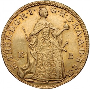 Hungary, Maria Teresa 1740-1780, Dukat 1765, Kremnica.