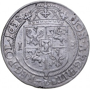 Jan II Kazimierz 1649-1668, Ort 1658 TLB, Kraków.