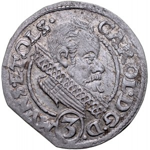 Śląsk, Księstwo Ziębicko-Oleśnickie, Karol II 1587-1617, 3 krajcary 1616, Oleśnica.