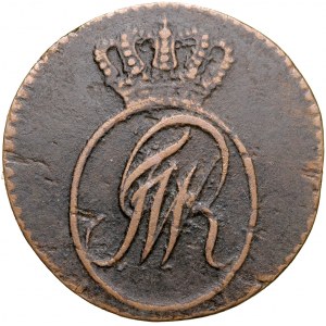 Prusy Południowe, Fryderyk Wilhelm II 1786-1797, Szeląg 1796 E, Królewiec.