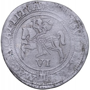 Zygmunt II August 1545-1572, Szóstak 1562, Wilno. RRR