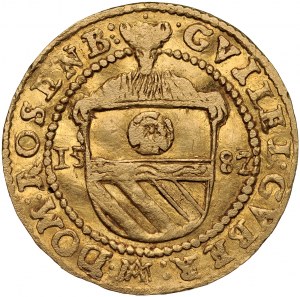 Czechy, Śląsk, Wilhelm von Rosenberg 1582-1591, Złoty Stok. RRR.