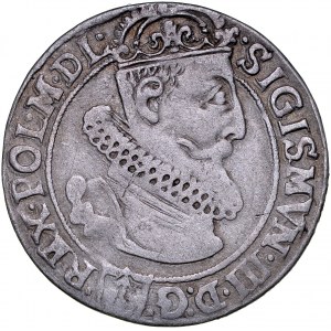 Zygmunt III 1587-1632, Szóstak 1623, Kraków, h. Sas w tarczy.