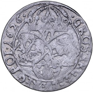 Zygmunt III 1587-1632, Szóstak 1626, Kraków. GROS/SIGIS