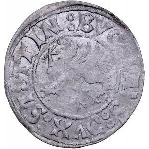 Pomorze, Bogusław X 1478-1523, Szeląg 1520, Szczecin.