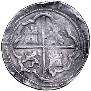 Spain, Filip II 1556-1598, 8 reales n.d P-D, Lima.