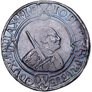 Germany, Sachsen, Johann Friedrich & Heinrich 1539-1541, Talar 1542, Freiberg.