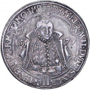 Germany, Sachsen-Alt-Weimar, Friedrich Wilhelm & Johann III 1573-1602, Talar 1579, Saalfeld