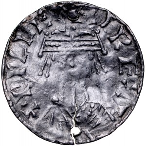 England, Wilhelm Zdobywca 1066-1087, Denar typu Bonnet, Stamford.