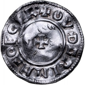 England, Aethelred II 978-1016, Denar typu Small Cross, York.