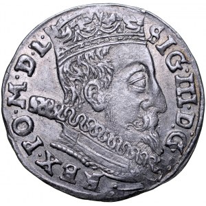Zygmunt III 1587-1632, Trojak 1597, Wilno.