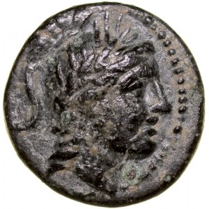 Greece, Aiolis, Antissa?, Bronze Ae-13mm, 300 BC.