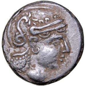 Parthia, Hekatompylos, imitation of Athens Didrachm, 246-239 BC.