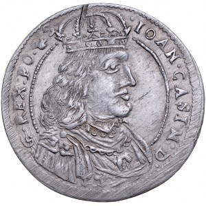 Jan II Kazimierz 1649-1668, Ort 1656 IC, Kraków. RRRR, UNIKAT.