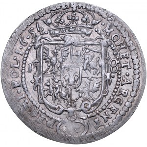 Jan II Kazimierz 1649-1668, Ort 1656 IC, Kraków. RRRR, UNIKAT.