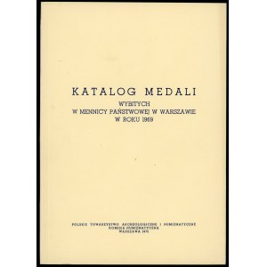 Kamiński Czesław (red.). Katalog medali wybitych w Mennicy Państwowej w Warszawie w roku 1969