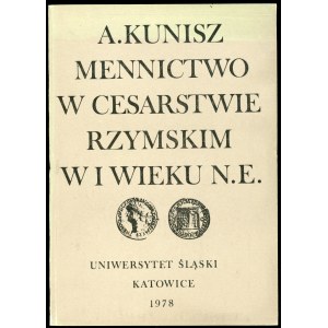 Kunisz Andrzej. Mennictwo w Cesarstwie Rzymskim w I wieku n.e.
