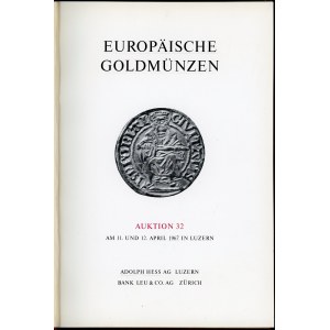 Hess Adolf... Auktion 32 Europäische Goldmünzen