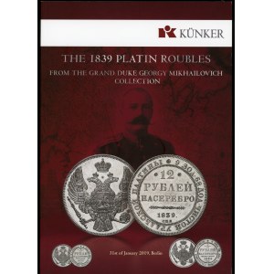 Künker The 1839 Platin Roubles