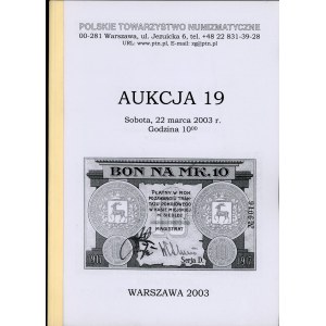 Polskie Towarzystwo Numizmatyczne Aukcja 19
