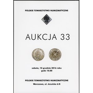 Polskie Towarzystwo Numizmatyczne Aukcja 33