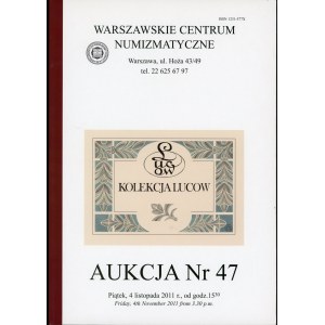 Warszawskie Centrum Numizmatyczne Aukcja Nr 47