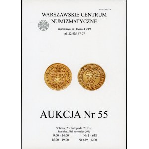 Warszawskie Centrum Numizmatyczne Aukcja Nr 55