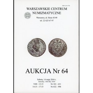 Warszawskie Centrum Numizmatyczne Aukcja Nr 64
