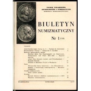Biuletyn Numizmatyczny Rok 1977-1978