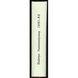 Biuletyn Numizmatyczny Rok 1981-1982