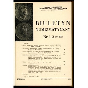 Biuletyn Numizmatyczny Rok 1985