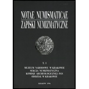 Notae Numismaticae T.I . 1996.
