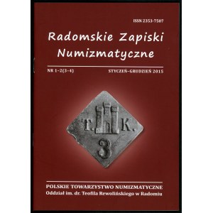 Radomskie Zapiski Numizmatyczne Nr (3-4)