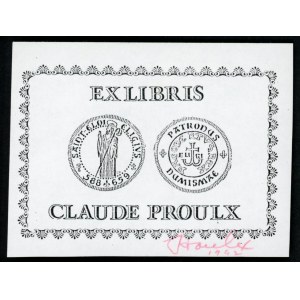 Proulx, Claude - Ekslibris numizmatyczny