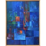 Katarzyna Buchalik (b. 1978), Blue to square, 2021