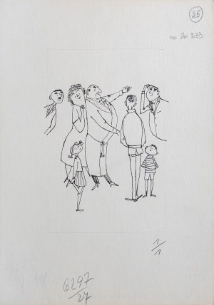 Zbigniew PIOTROWSKI (1903 - 1963), Ilustracja do książki 
