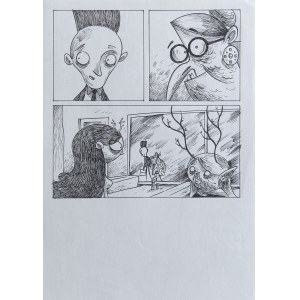Karol KALINOWSKI (ur. 1982), Kościsko - plansza komiksowa, 2016
