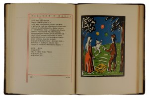 Zegadłowicz Emil (1888-1941), Dziesięć ballad o powsinogach beskidzkich. Z drzeworytami barwnemi Zbigniewa Pronaszki, 1929