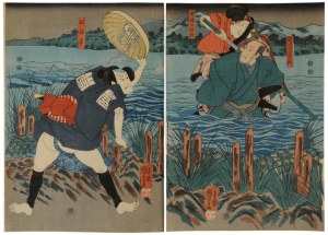 Utagawa Kuniyoshi (1798-1861), Bez tytułu, połowa XIX wieku