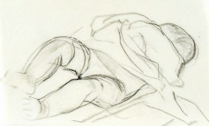 Leopold GOTTLIEB (1879-1934), Śpiące dziecko