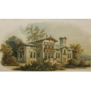 Friedrich HITZIG (1811-1881), Italian-style villa, ca. 1850