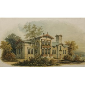 Friedrich HITZIG (1811-1881), Villa im italienischen Stil, um 1850