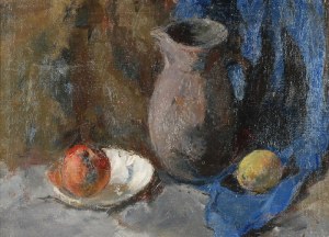 Ivan Vasilievich SOROKIN (1922-2004), Martwa natura z wazonem i jabłkami