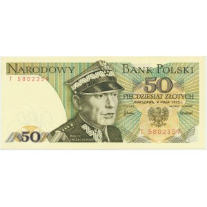50 zloty 1975 - T -.