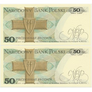 Set, 50 gold 1975 - AU and AR - (2 pieces).