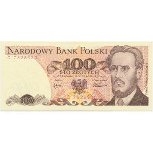 100 zloty 1975 - C -.
