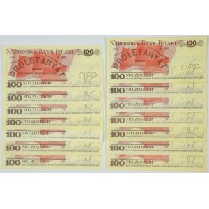 Set, 100 gold 1976 (14 pcs.)