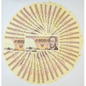 Set, 100 gold 1982 (44 pcs.)